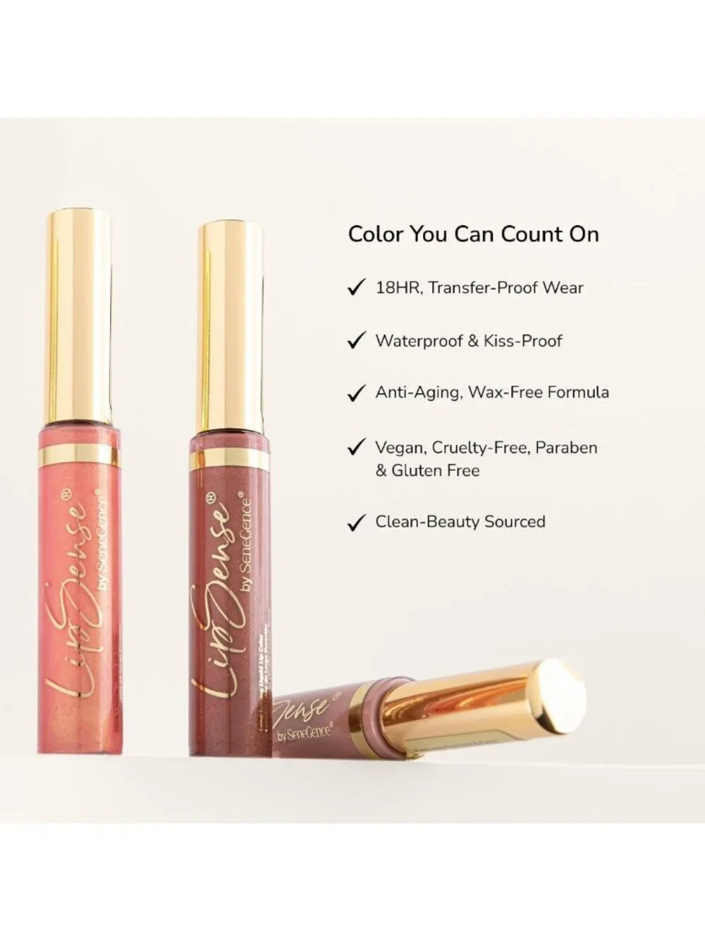 Long-Lasting Liquid Lip Color in Sheer Berry - Waterproof, Kiss-Proof, Vibrant